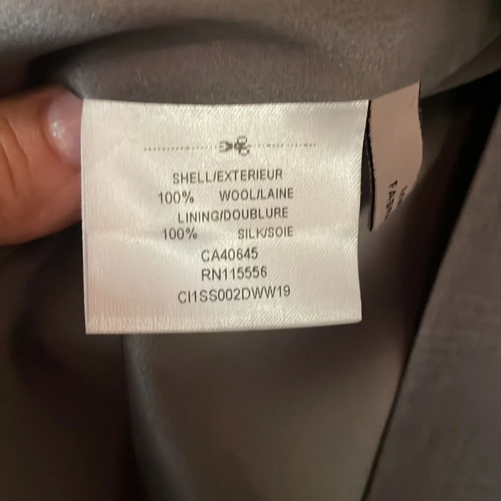 Ports 1961 Lightweight Wool Suiting Midi Skirt, Size 2